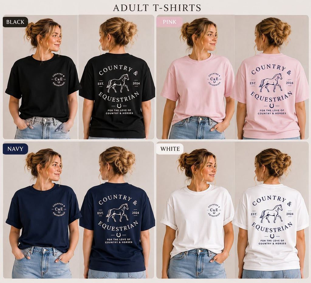 Country & Equestrian Adult T's