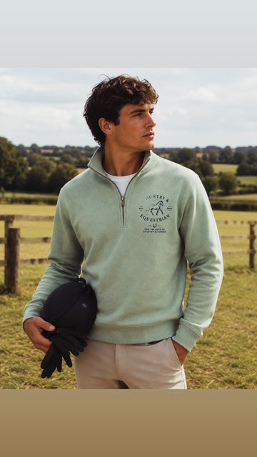 Country & Equestrian 1/4 Zip Sweaters